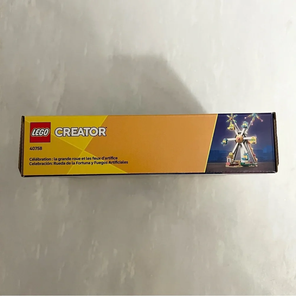 LEGO Creator Celebration Ferris Wheel with Fireworks Building Set (40758) 230Pcs